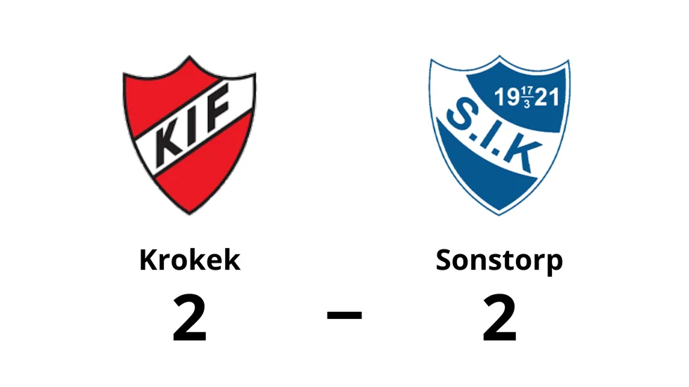 Krokek spelade lika mot Sonstorps IK