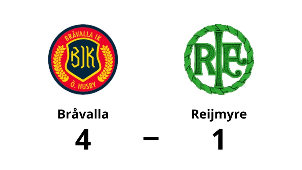 Bråvalla IK vann mot Reijmyre IF