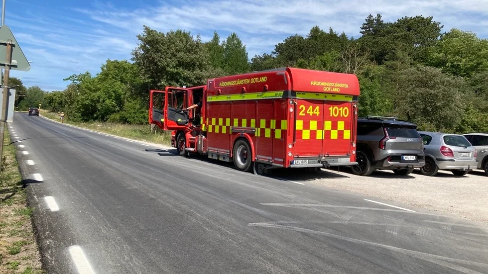 Brandkåren rykte ut på larm, men det visade sig vara lugnt. 
