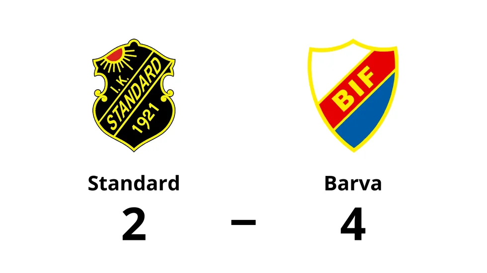 IK Standard förlorade mot Barva IF