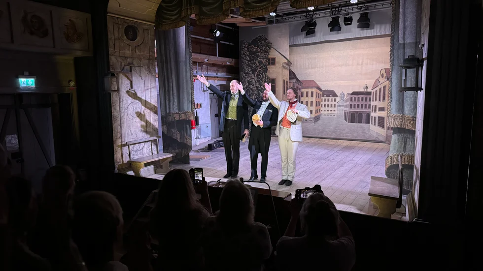 Gluntarne på Gamla Teatern i Vadstena 23/6 2024