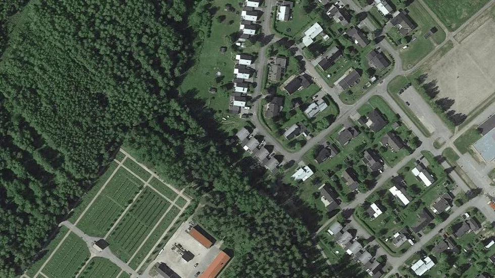 Området kring Bisittarevägen 38