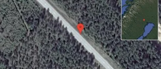 Olycka på väg 97 - helt stopp i ett körfält