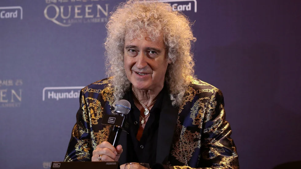 Brian May i Queen skriver att hans hjärta är lika öppet som alltid för alla variationer av sexualitet och hudfärg. Arkivbild.