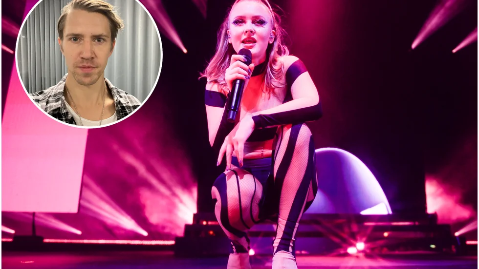 Magnus Tosser ser Zara Larsson i Skellefteå.