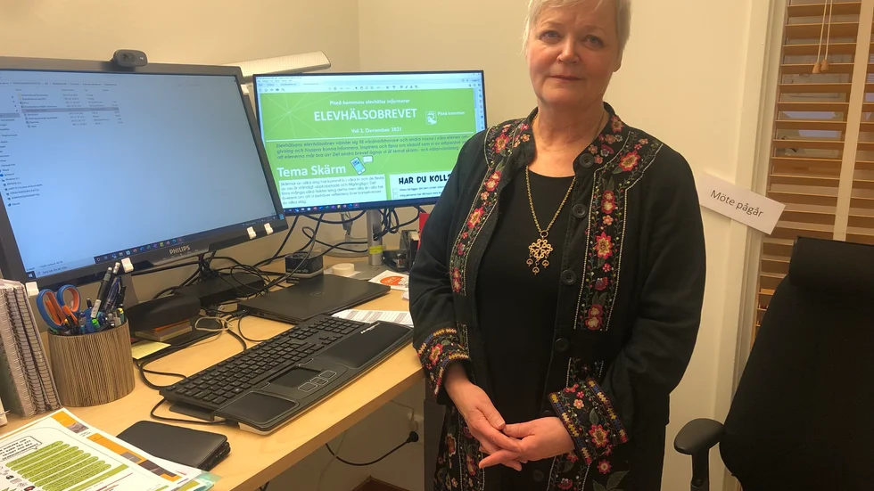 Elevhälsans senaste elevhälsobrev har temat "Skärmtid". "Syftet med hälsobreven är att ge vårdnadshavare en samlad information om ämnen där vi vill arbeta förebyggande och hälsofrämjande", säger Åsa Wengelin, enhetschef på Elevhälsan.
