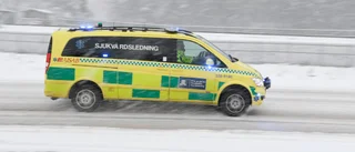 I DAG: En person förd till sjukhus efter skoterolycka