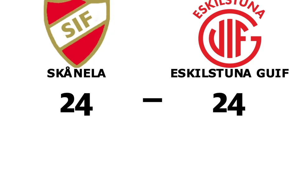 Skånela IF spelade lika mot Eskilstuna Guif