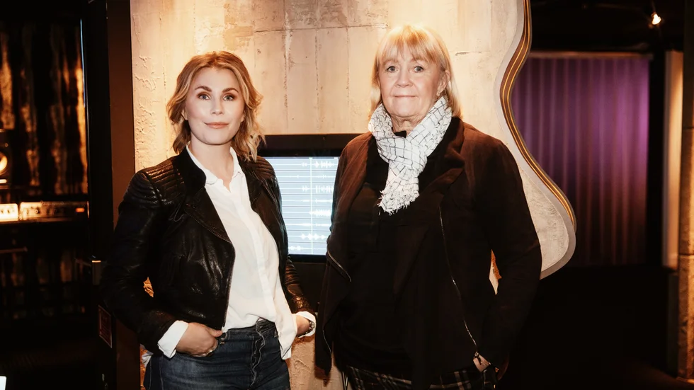 Lisa Halling-Aadland och Ingmarie Halling har jobbat tillsammans med Avicii-utställningen i Stockholm som öppnar nu på lördag.