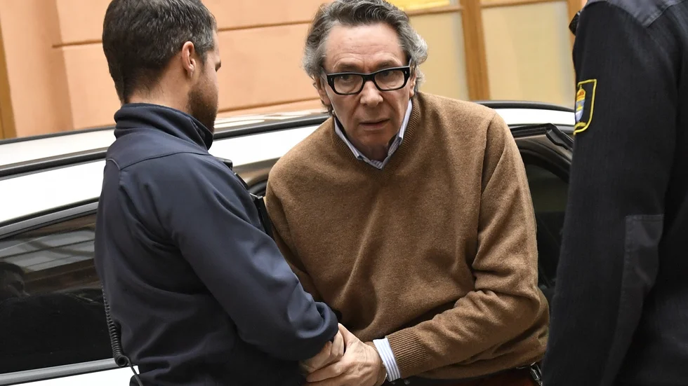 Jean-Claude Arnault anländer till rättegången i Svea hovrätt 2018. Arkivbild.