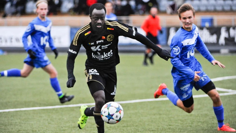 Joel Gyasi har dragit av sin hälsena.
