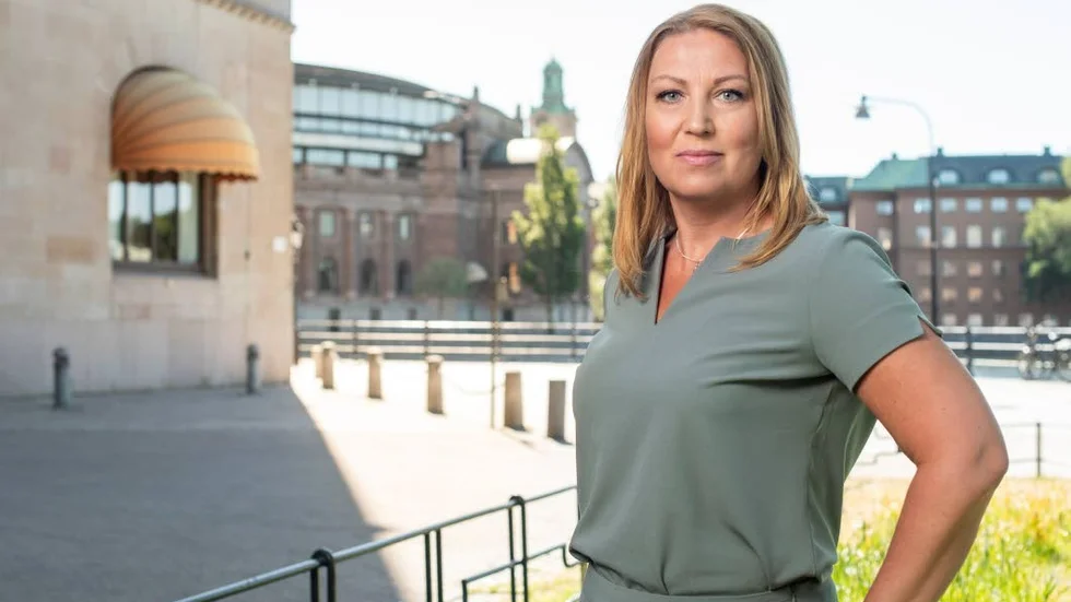 Johanna Jaara Åstrand, ordförande för Lärarförbundet.