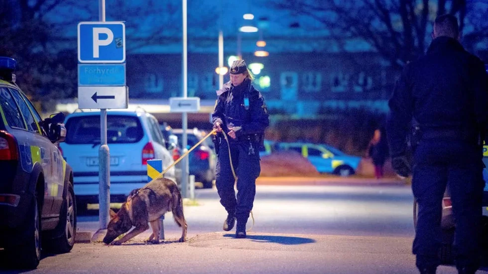 Polisen använder sig ibland av polishundar i jakten på misstänkta brottslingar.