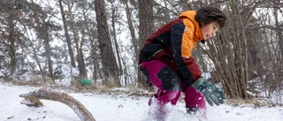 Vinterskoj i backen och på isen