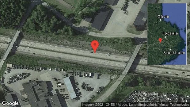 Olycka på E18