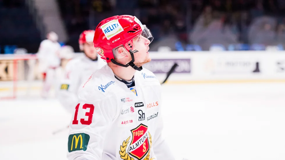 Tobias Liljendahl och Almtuna föll tungt borta mot Västerås i årets sista match. Arkivbild.