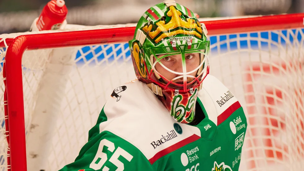 Rögles Christoffer Rifalk höll nollan för första gången i höst. Arkivbild.