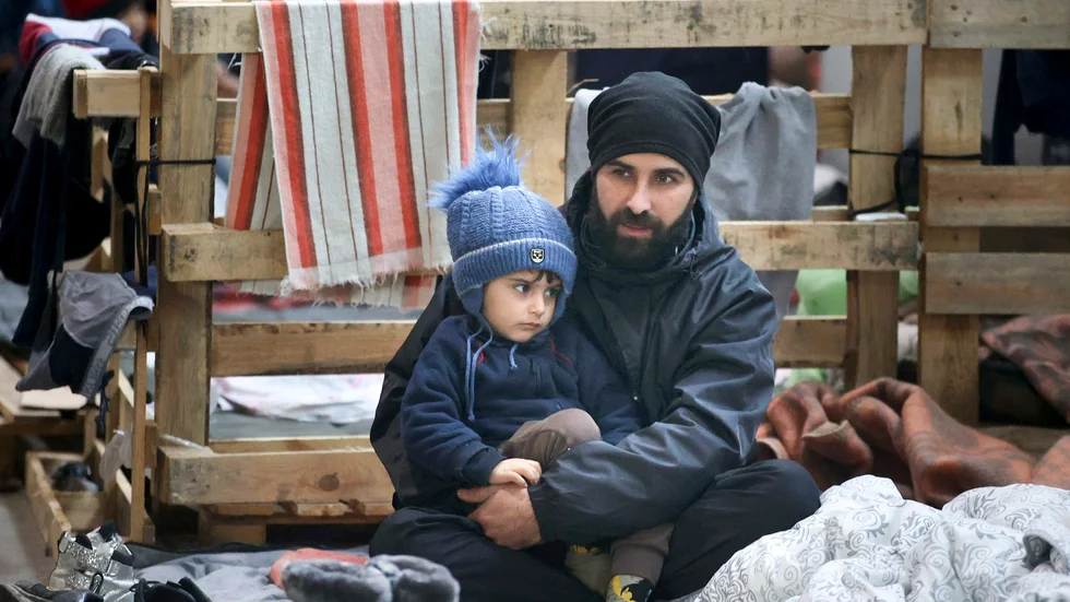 Tusentals migranter och flyktingar från främst Mellanöstern och Afrika har under året försökt ta sig in i EU via Belarus. Arkivfoto.
