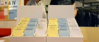 Mandatfördelningen ligger fast efter poströsterna