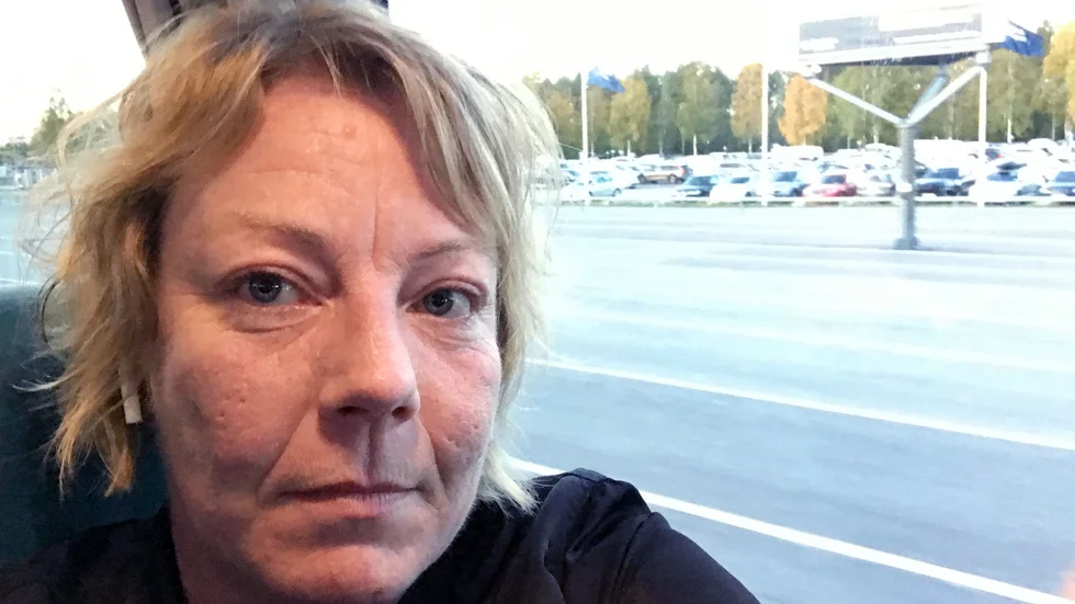 Norrans reporter Jessica Dhyr skulle ha åkt med planet från Arlanda till Skellefteå.
