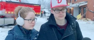 Boende i brandhärjade huset i Kåge: ”Vi tog bara med oss det nödvändigaste”