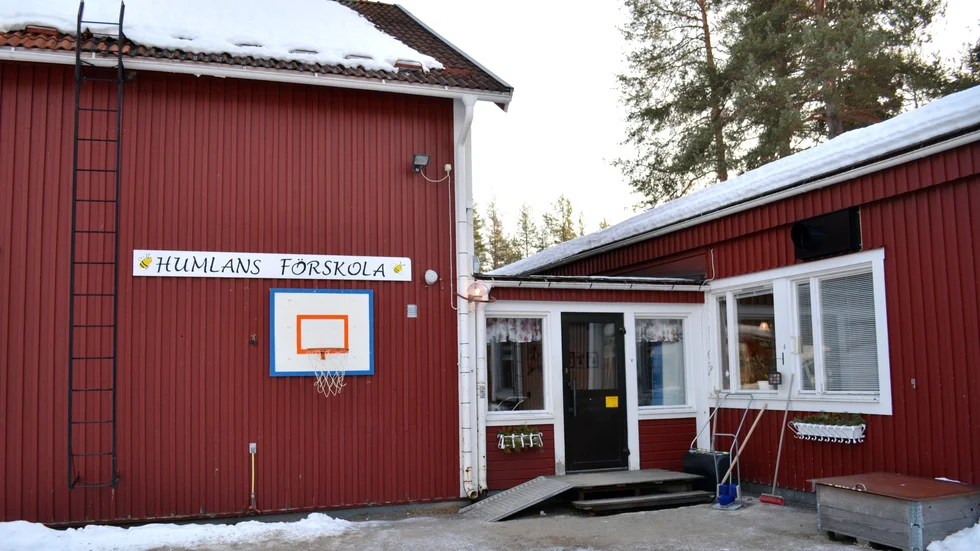 Humlans förskola. Det blir en rivning och en modullösning, men om modulen ska hyras eller köpas återstår att se. Foto: Arkivbild: Lennart Enkvist.