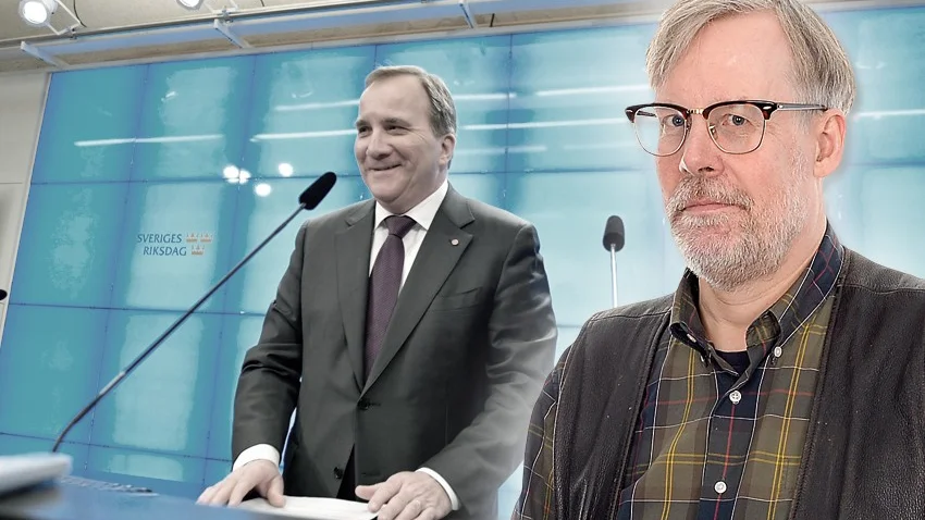 Stefan Löfven var påtagligt nöjd och belåten.