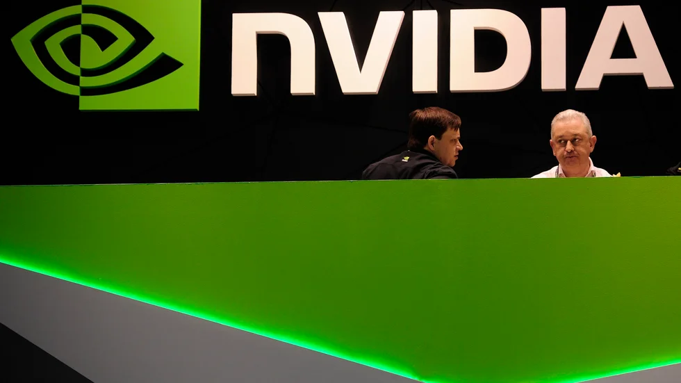 Nvidias nettointäkter steg tredje kvartalet. Arkivbild