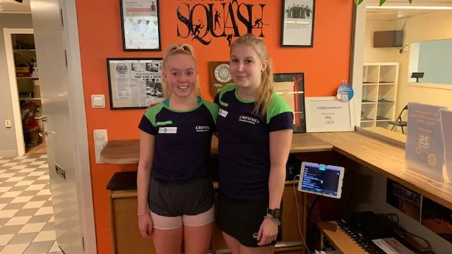 Anna Kaiding och Riina Koskinen.