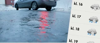 SMHI går ut med vädervarning