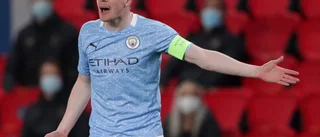 Citys bakslag: De Bruyne har covid-19