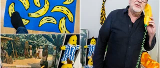 Exklusivt: Snacka om att "go bananas" ■ Har över 150 prylar på Mjölkudden: "Ett bevis på bananens popularitet"
