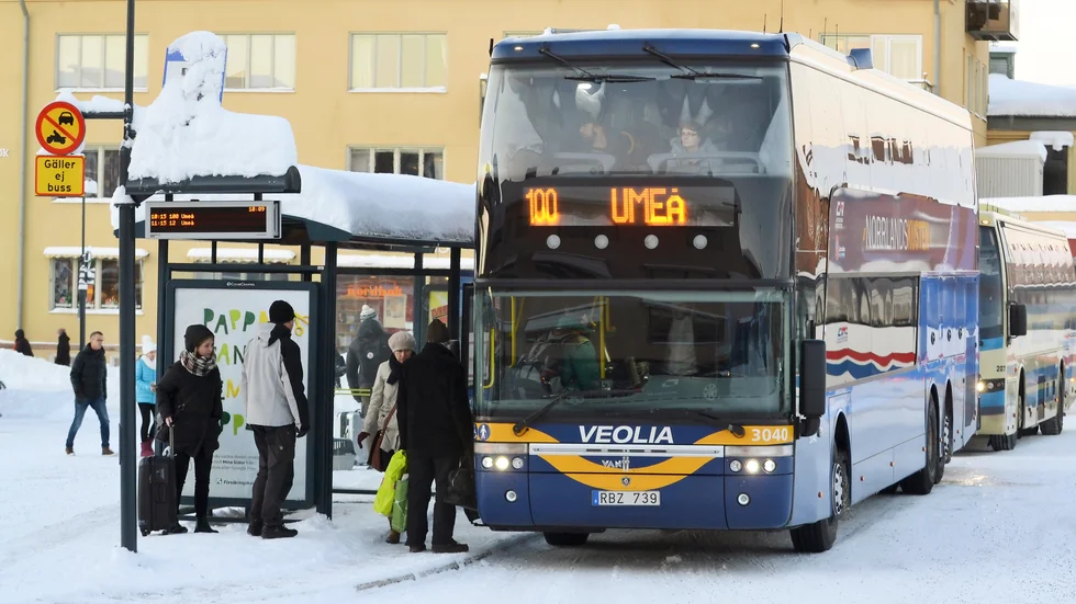 Malå erbjuder billigare resor med länstrafiken för studerande.