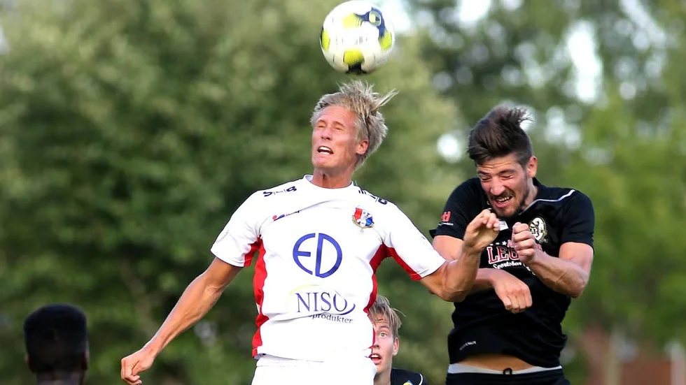 Hampus Lönn gav Assyrriska ledningen på  Mamre.