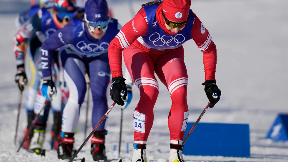 Ryska längdstjärnan Natalia Neprjajeva. Arkivbild.