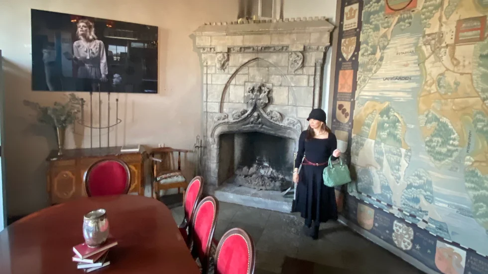 UNT-reportern Jeanina Santiago känner sig som Sherlock Holmes på Häringe slott 