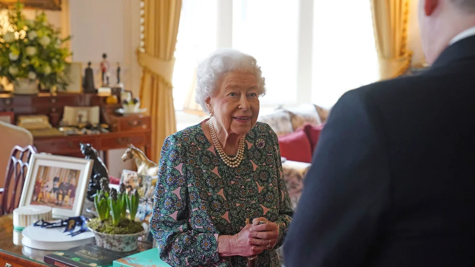 Elizabeth II. Bild från tidigare i veckan.