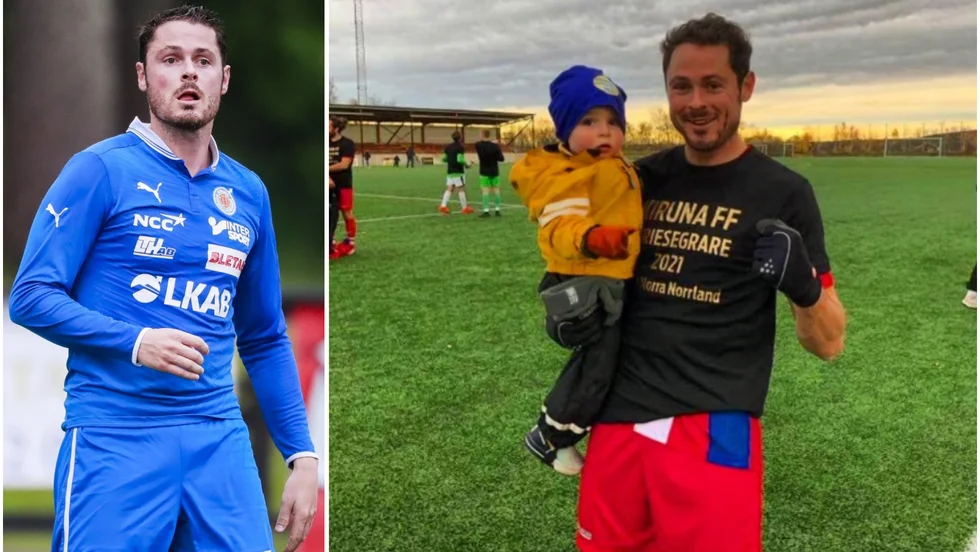 Gibson Bardsley vill stanna i Kiruna nära sonen Theo.