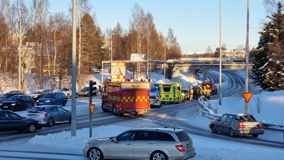 Olycka i Luleå.
