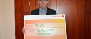 100 000 till kvinnojouren