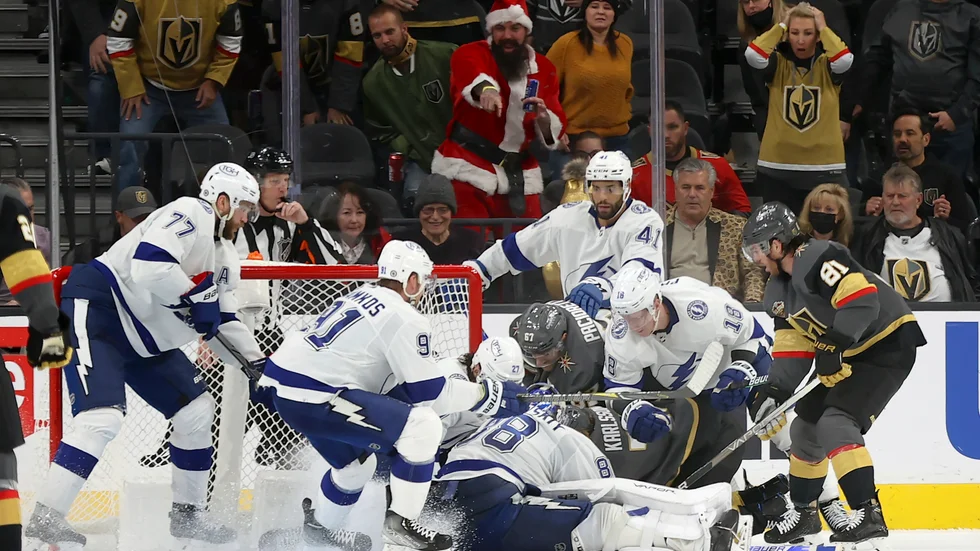 Tampa Bay fredar sitt mål i bortamötet med Las Vegas.