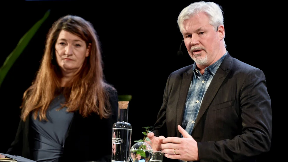 LO:s ordförande Susanna Gideonsson och LO:s avtalssekreterare Torbjörn Johansson höjer tonen inför nästa lönerörelse. Arkivbild.