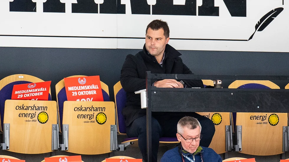 Rod Pelley, här i BeGe Hockey Center i Oskarshamn, jobbar som spelarutvecklare för New York Islanders.