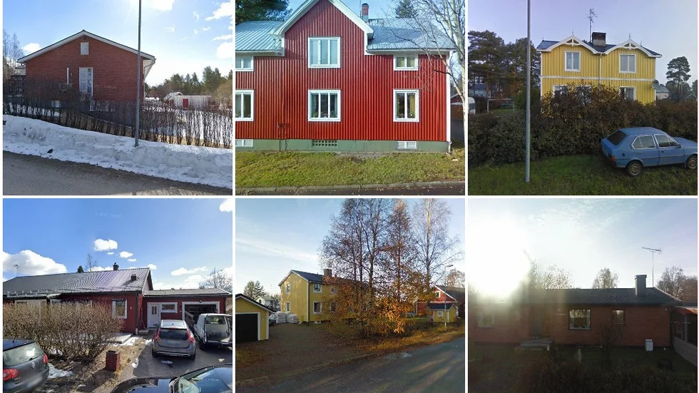 Gjutarvägen 11, Brödragatan 13, Tjäderstigen 11, Älgstigen 6, Tullgatan 12 och Slåttervägen 14