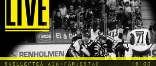Skellefteå AIK drog längsta strået mot Färjestad – så var matchen minut för minut