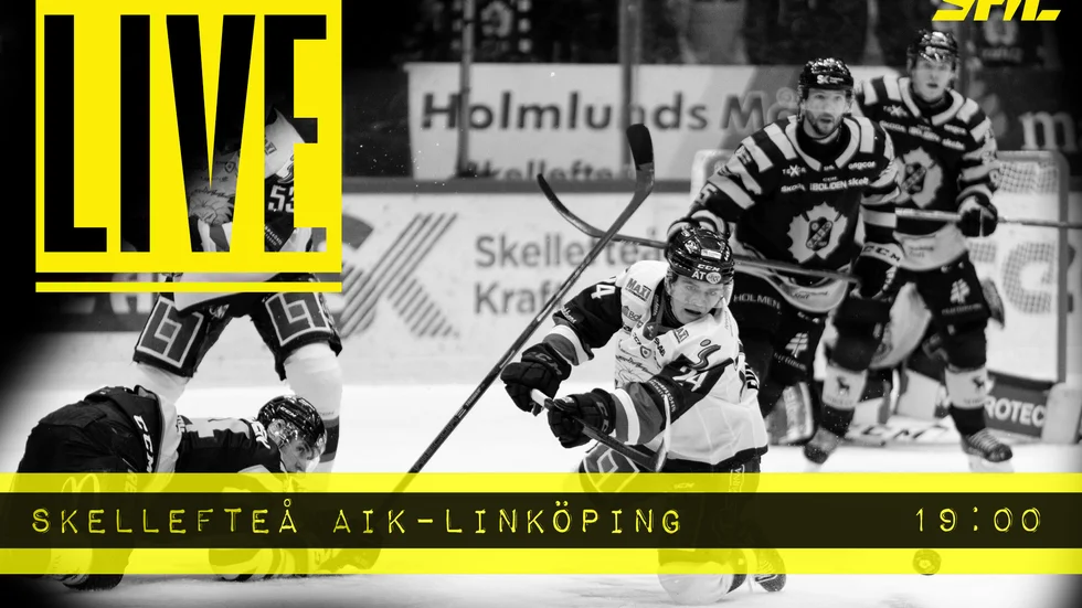 Linköping är på besök i Skellefteå Kraft Arena.