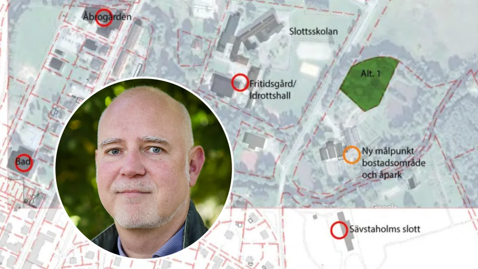 Robert Davidsson (C) kritiserar Länsstyrelsens hantering av processen för att bygga den nya förskolan i Vingåkers norra centralort. 