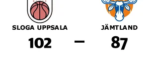 Dragan Damjanovic showade när Sloga Uppsala vann