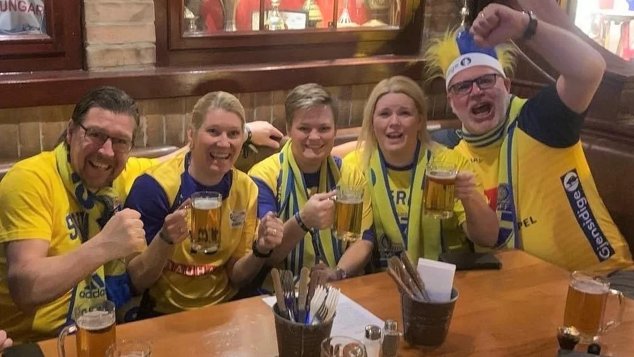Eskilstunagänget med Kenneth Huselius, Linda Larsson, Pernilla Svensson, Ulrika Lundqvist och Daniel Eriksson var en del av guldyran i Budapest. 