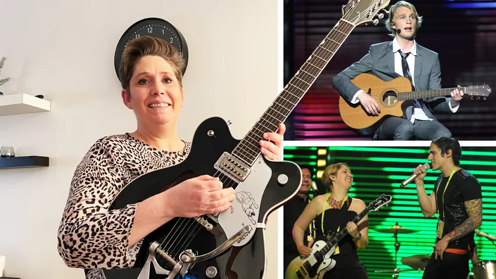 Linda Grenholm deltog i Melodifestivalen 2008 – och fick uppleva Björn Gustafssons ikoniska Carina Berg-hyllning på första parkett.